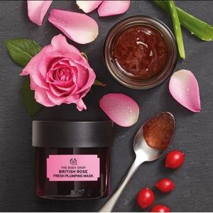 The Body Shop British Rose Fresh Plumping Mask